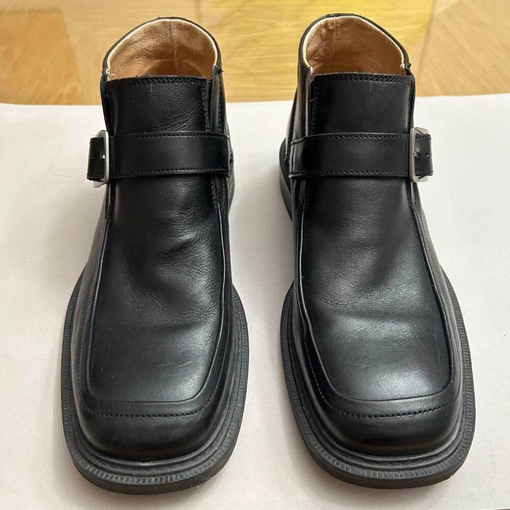 Skechers Leather Vintage Boot with Buckle - Made in Italy - Picture 5 of 13